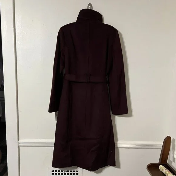 COLE HAAN WOOL BLEND DRESS COAT SIZE 10 NWT - Picture 4 of 14